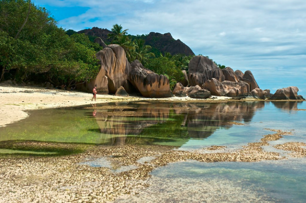 Anse Source d'Argent, La Digue, Seychelles beach
