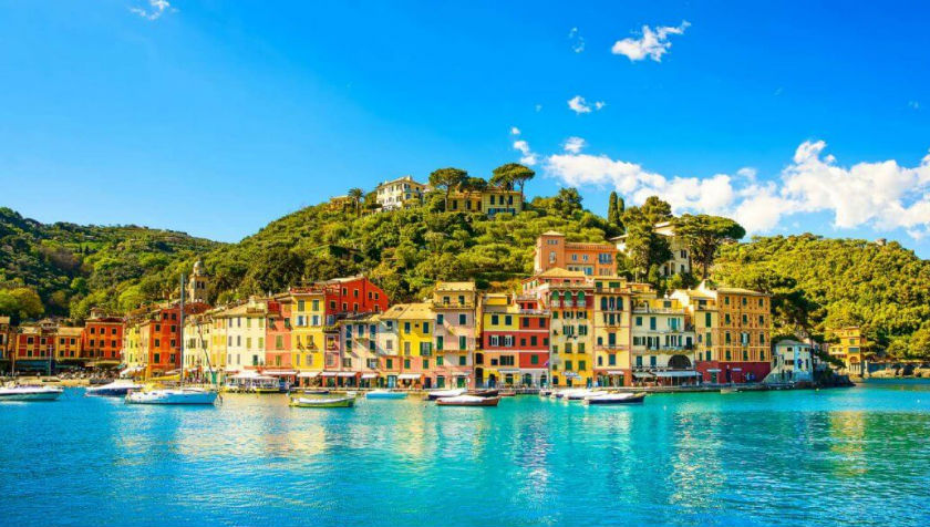 best sailing destinations in the Mediterranean Portofino