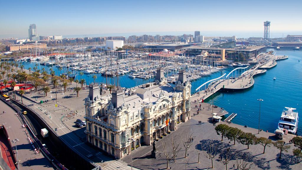 marina port vell, barcelona-luxury marina, the Mediterranean