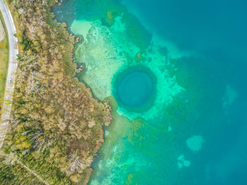 Andros reef - blue hole